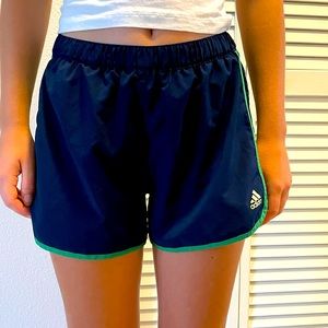 Athletic blue shorts
